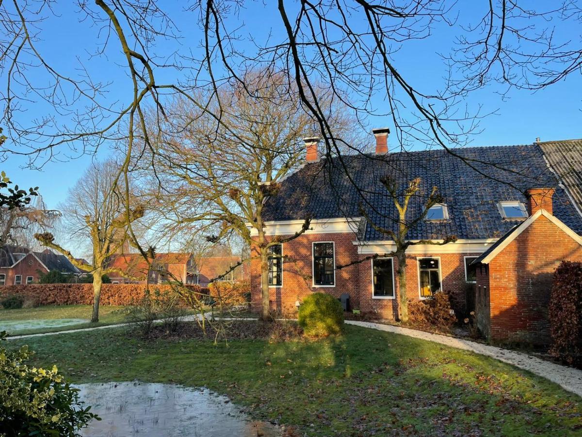 Suite in prachtige Groningse boerderij uit 1856 Schildwolde Buitenkant foto