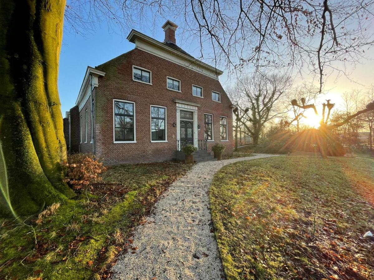 Suite in prachtige Groningse boerderij uit 1856 Schildwolde Buitenkant foto